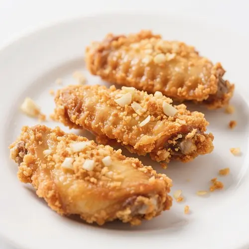 避風塘蒜香雞翼